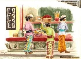 Stage carnet de voyage - Bali1 - Cecile Alma Fillette - Ate
